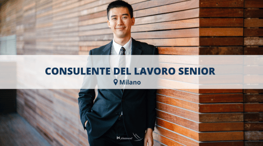 CONSULENTE DEL LAVORO SENIOR