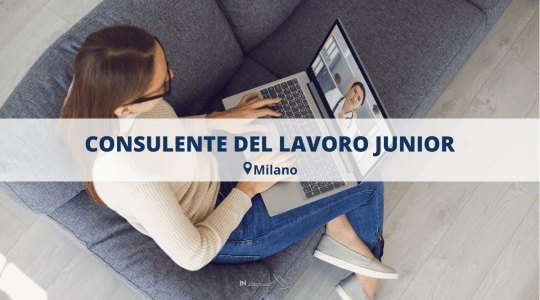 CONSULENTE DEL LAVORO JUNIOR