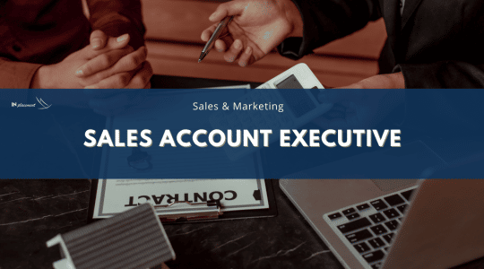 SALES ACCOUNT EXECUTIVE GO1701