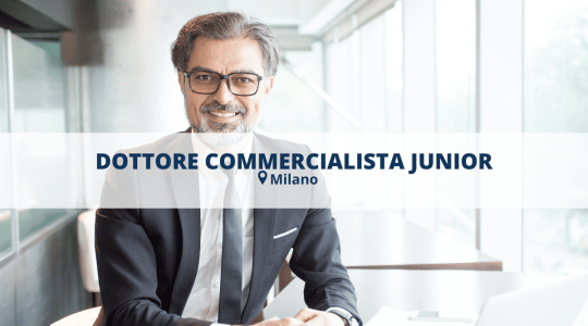 DOTTORE COMMERCIALISTA JUNIOR