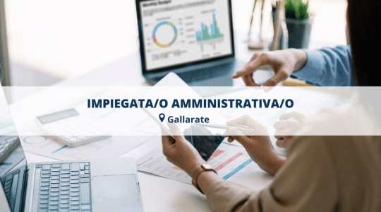 Impiegata Amministrativa Gallarate