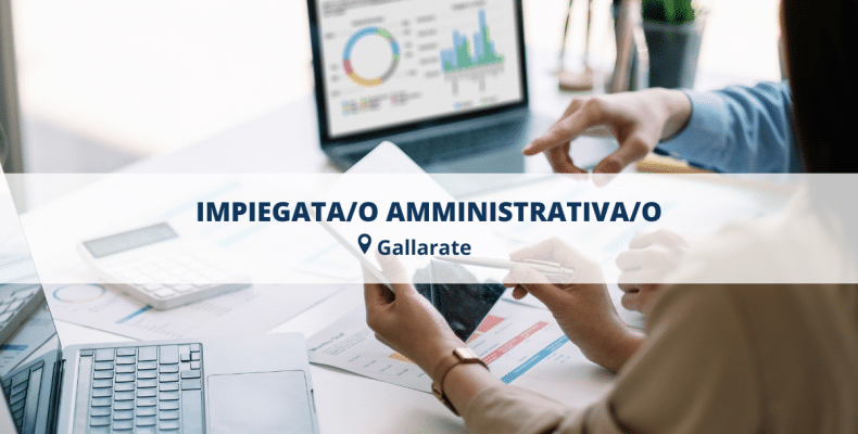 Impiegata Amministrativa Gallarate